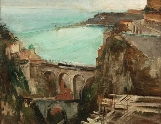 Monaco, Vue de l'intérieur du port